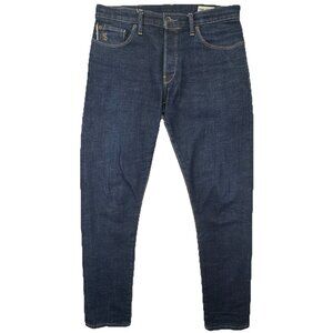 Todd Synder Slim Lightweight Japanese Selvedge Jean Men’s 32x31 Indigo Stretch